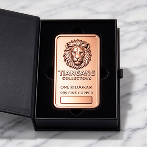 99.9% Fine <b>Copper</b> Bullion Bar 1 Kg Custom Pattern Metal Ingot Decor Collection Gift Home Office Desk <b>Ornament</b> - Product Image 2