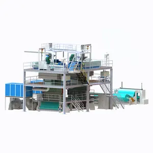 China Spunbond Production 2400 Ss Pp Spunbond Nonwoven Fabric Machine Production pp spunbond nonwoven fabric machine