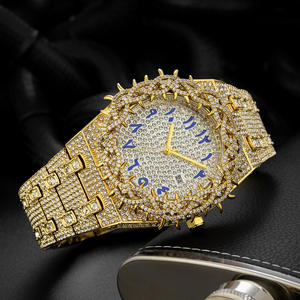 Men's fashion High-Quality Moissanite Diamond Mechanical <b>Watch</b> <b>Iced</b>-<b>Out</b> Hip-Hop Style Sapphire Crystal Diamond Tester Passed - Product Image 5