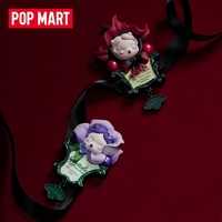 Nouvelle figurine POPMART originale SKULLPANDA Petals in Four Acts the Fairy's Trick, aimant de réfrigérateur, boîte mystère, jouet Skullpanda, figurines d'anime