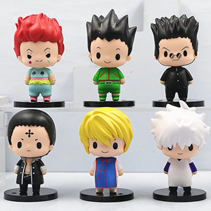 ฟิกเกอร์ PVC H8CM 6 ชิ้น=1 ชุด <span class=keywords><strong>HXH</strong></span> ของตกแต่งโต๊ะทำงาน รถยนต์ เค้ก ของขวัญวันเกิด ของตกแต่งสำหรับแฟนอนิเมะ - Product Image 1