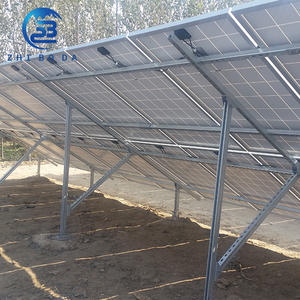 Système de montage au sol PV sécurisé et longue durée de <span class=keywords><strong>vie</strong></span> Système de montage agricole solaire étanche conçu pour <span class=keywords><strong>la</strong></span> station d'énergie - Product Image 1