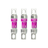 Minggao haute Performance 125A assemblage de fusibles rapides basse tension RGS4 Protection des semi-conducteurs 50kA capacité de rupture fusibles en argent