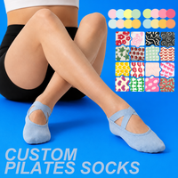 Chaussettes de Pilates Xingyou de haute qualité avec logo antidérapant, chaussettes de yoga rembourrées pour femmes, design Barre, chaussettes athlétiques personnalisées