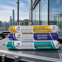 Scellant silicone neutre monocomposant pour l'étanchéité des fenêtres et portes en aluminium, qualité résistante aux intempéries, indice 20, résistant aux UV