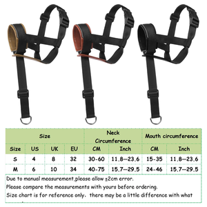 Arnés de Cabeza para Perro Antitirones con Acolchado Suave y Reflectante, Arnés de Hocico Acolchado Suave, Arnés de Cabeza para Perro Antitirones con Correa de Seguridad - Product Image 4