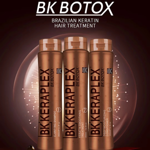BKkeraplex Botox Factory, Set Profesional de 350 ml, Tratamiento de Keratina Brasileña al 8%, con Larga Duración - Product Image 1