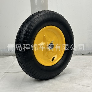 16 Inch Rubber Pneumatic Wheel 4.80/4.00-8 With 5/8 Bearing <b>For</b> <b>Tool</b> <b>Cart</b> Replacement - Product Image 2
