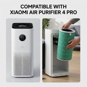 Purificateur d'air intelligent Mi Smoke à charbon actif HEPA pour Xiaomi 4 Pro 3h, filtre désodorisant <span class=keywords><strong>ioniseur</strong></span> de haute qualité, original MCR-FLG - Product Image 2