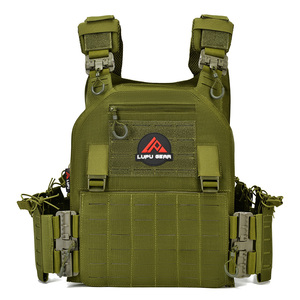 Gilet tactique d'entraînement 1000D composite laser MOLLE camouflage ventilé monté sur la poitrine tendance imperméable doublure en nylon Oxford - Product Image 1