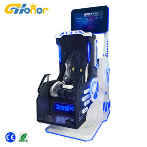 Consola de <span class=keywords><strong>Juegos</strong></span> de Interior para <span class=keywords><strong>Adultos</strong></span> Más Vendida 9D Realidad Virtual Máquina de Juego <span class=keywords><strong>VR</strong></span> Simulador de Atracción Emocionante con Movimiento Simulador <span class=keywords><strong>VR</strong></span> 360 - Product Image 1