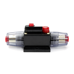 สวิตช์ฟิวส์เครื่องเสียงรถยนต์ 100A 12-24V DC พร้อมไฟแสดงสถานะสีแดงสำหรับการป้องกันไฟฟ้าในรถยนต์ - Product Image 2