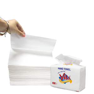 Serviettes en papier absorbantes pour les mains, fabrication OEM/ODM au Vietnam, taille personnalisée, simple épaisseur ou couche personnalisée, pâte de bois vierge - Product Image 1