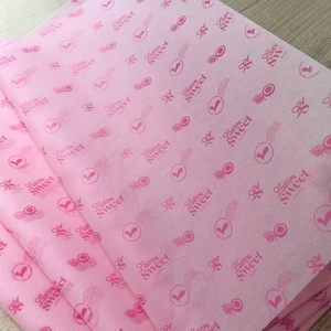 <span class=keywords><strong>Papel</strong></span> de Seda Reciclable con Logotipo Impreso Personalizado para Empaque, 17gsm, <span class=keywords><strong>Encerado</strong></span>, Impresión Serigráfica, Envoltura de Flores, Empaque de Regalos y Zapatos - Product Image 2