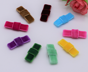 Sang trọng Ribbon Satin <span class=keywords><strong>Bow</strong></span> <span class=keywords><strong>Grosgrain</strong></span> Ribbon tùy chỉnh hai lớp phẳng nhung đóng gói <span class=keywords><strong>Bow</strong></span> cho gói quà tặng - Product Image 6