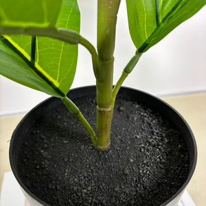 Arbre à <span class=keywords><strong>Pain</strong></span> Artificiel <span class=keywords><strong>de</strong></span> 90cm, Plante Réaliste en Faux Bonsaï, Plante Artificielle pour Décoration d'Intérieur - Product Image 6