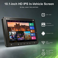 Écran de siège arrière Buspad 10,1 pouces, système de divertissement pour bus VOD IPS, compatible avec les bus Kinglong, Zhongtong et Higer