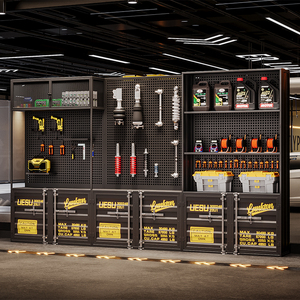 Phong cách công nghiệp sáng tạo sắt Rack hiển thị làm bằng tay LEGO <span class=keywords><strong>CD</strong></span> Rack đa-lưới hộp mù Tủ lưu trữ cho đồ nội thất nhà cho - Product Image 2