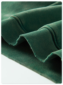 100% Cotton 380gsm Over2026 OEM High Quality 100% Cotton 3D Embossed Winter Heavy Weight <b>Hoodie</b> For <b>men</b> - Product Image 4