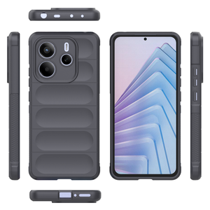 Funda de Silicona Líquida Tipo Bumper con Cojín Trasero para Redmi Note 14 Pro Plus Note 13 4G 5G Note12 - Product Image 4