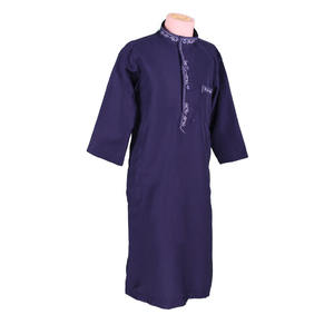 2024 Ventas directas de fábrica Moda Empalme de alta calidad Venta buena árabe Thobe <span class=keywords><strong>Alharamain</strong></span> Jubba para niño - Product Image 2