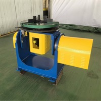 Positionneur de soudage rotatif automatique de type P à double axe, haute précision, robuste, avec double support, vitesse de rotation 0-7, poids 150 kg