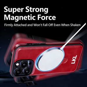 Coque de téléphone en silicone premium avec support intégré – Housse de protection gaufrée style professionnel pour iPhone séries 12-17 - Product Image 5