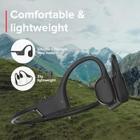Casque de sport à conduction osseuse SUUNTO Sonic Open-Ear, casque sans fil Bluetooth avec connexion basse et multipoint améliorée,