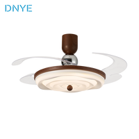 Ventilateur de plafond en fer invisible pour salon, chambre et salle à manger, ventilateur de plafond moderne et minimaliste avec télécommande