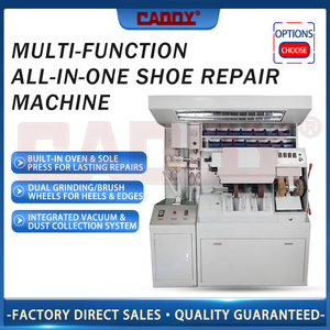 Macchina Multifunzione per Riparazione Calzature Professionale: Lucidatura, Levigatura, Cottura e Pressatura Suole per Negozi di Bellezza e Riparazione Calzature in Pelle - Product Image 2