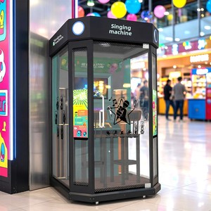 Quiosco de <span class=keywords><strong>Karaoke</strong></span> Móvil de Autoservicio - Máquina de Selección de <span class=keywords><strong>Canciones</strong></span> Mini KTV con Código QR para Centros Comerciales y Uso Doméstico - Product Image 2