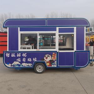 Camion de restauration rapide de rue 2025 chariot de hamburger de pizza de hot-dog chariot de nourriture de tricycle électrique camion de nourriture mobile - Product Image 1