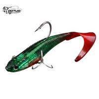 Señuelo de Pesca Artificial Aotuo, 8.5cm, 16g, con Peso y Anzuelo, para Pesca de Lubina y Pez Mandarín en Ríos