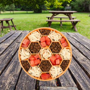 ชามอาหารสุนัขซิลิโคนแบบฝึกสมอง ช่วยให้กินช้าลง เป็นมิตรต่อสิ่งแวดล้อม ของแท้จากโรงงาน - Product Image 1