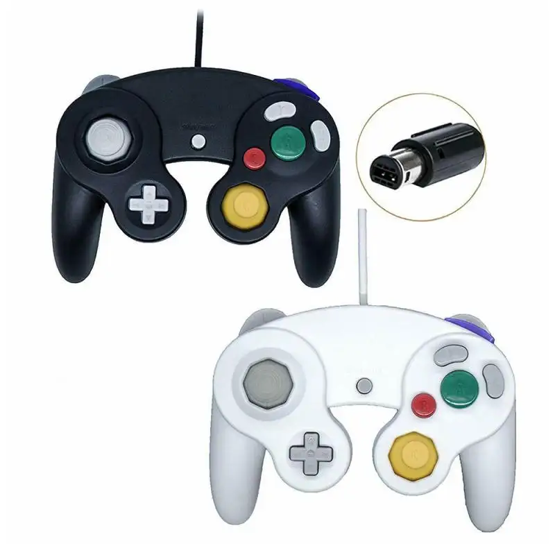 Classic Wired Game Controller Gamepad Joystick Remote Game Console For For NGC GameCube
