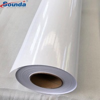 SOUNDA, venta al por mayor, rollo de vinilo autoadhesivo de PVC, Material mate brillante con número de modelo de función Sav