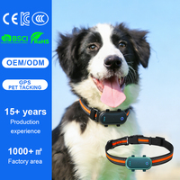 Système de suivi des animaux de compagnie Qcool High Tech, dispositif de navigation, localisateur de position, contrôle de distance, collier GPS pour chien imperméable et lumineux pour l'extérieur