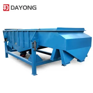 sponge iron particles linear vibrating screen pre cleaning grading machine for titanium sponge