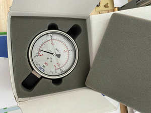 <span class=keywords><strong>Manomètre</strong></span> en acier inoxydable pour machine de nettoyage, <span class=keywords><strong>manomètre</strong></span> de pression hydraulique - Product Image 5