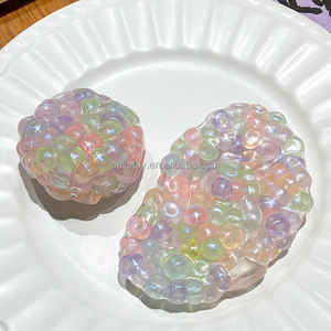 ของเล่นบีบมือรูปทรงแปลกตา ทำจากพลาสติกคุณภาพสูง พร้อมเสียงดนตรีและสายคล้องมือ รูปทรงไข่มุก บรรเทาความเครียดสำหรับผู้ใหญ่ - Product Image 4