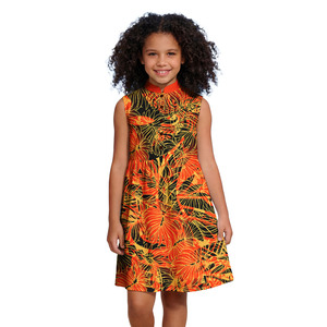 <span class=keywords><strong>Vestidos</strong></span> Blancos Sencillos Personalizados para Niñas, Ropa Linda para la Playa, Estampado Floral Tribal Samoano Polinesio, Ropa Infantil, Vestido <span class=keywords><strong>Aloha</strong></span> para Niñas - Product Image 5