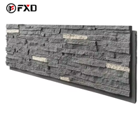 Nouvelle Personnalisation 2025 – Panneau Mural Décoratif Extérieur en Faux Roche PU (Polyuréthane) 3D – Commandez