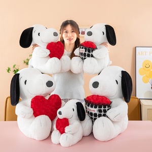 High Quality <strong>Snoopy</strong> Plush <strong>Toys</strong> Stuffed Animals Cute Dog <strong>Toys</strong> 35cm 90cm White Color <strong>Toys</strong> for Valentine's Day - Product Image 4