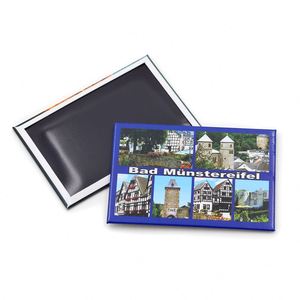 Newest Custom Country Photo Germany Tin Magnet Souvenir Gift Magnetic Stickers for <b>Fridge</b> - Product Image 4