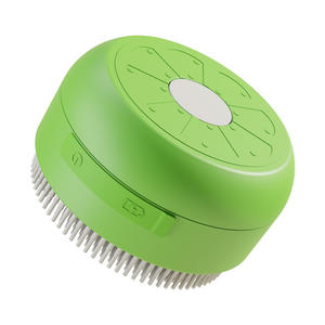 Vente en gros, brosse de bain en plastique écologique à un bouton, peigne à poils anti-mouche pour chats, chiens, fournisseur de fournitures pour animaux de compagnie fabriqués - Product Image 5