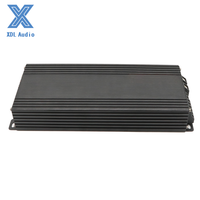 Mini amplificateur de voiture haut de gamme 6 canaux 150W 150W pour son mono comprend des croisements et des égaliseurs pontés