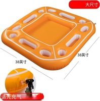 Table de billard flottante gonflable, table de jeu imperméable, table de jeu aquatique stable pour enfants et adultes, fêtes de piscine en plein air