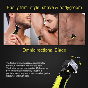 Cabezal de Repuesto para Afeitadora <span class=keywords><strong>Philips</strong></span> <span class=keywords><strong>OneBlade</strong></span>, Cuchilla de Precisión de Tres Vías con Lámina y Peine para el Cuidado Personal Masculino - Product Image 2
