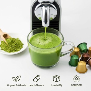 Cápsulas de Matcha Premium para Máquina de Espresso, Calidad Barista, Cápsulas de Té Verde Instantáneo, Suministro para Hogar y Oficina, Marca Privada - Product Image 5