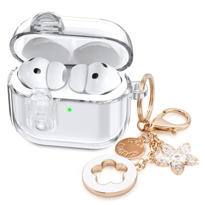 Llavero de Seguridad Transparente Ecológico Anti-Caídas de PU TPU PC, Bonito para Fundas de 2, <span class=keywords><strong>3</strong></span> y 4, Rosa, Rojo, Azul - Product Image 1